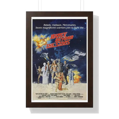 BATTLE BEYOND THE STARS 1980 - Framed Movie Poster - The Sticker Space