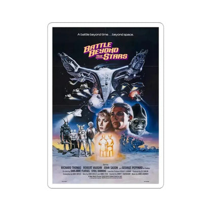 Battle Beyond the Stars 1980 Movie Poster STICKER Vinyl Die-Cut Decal - The Sticker Space