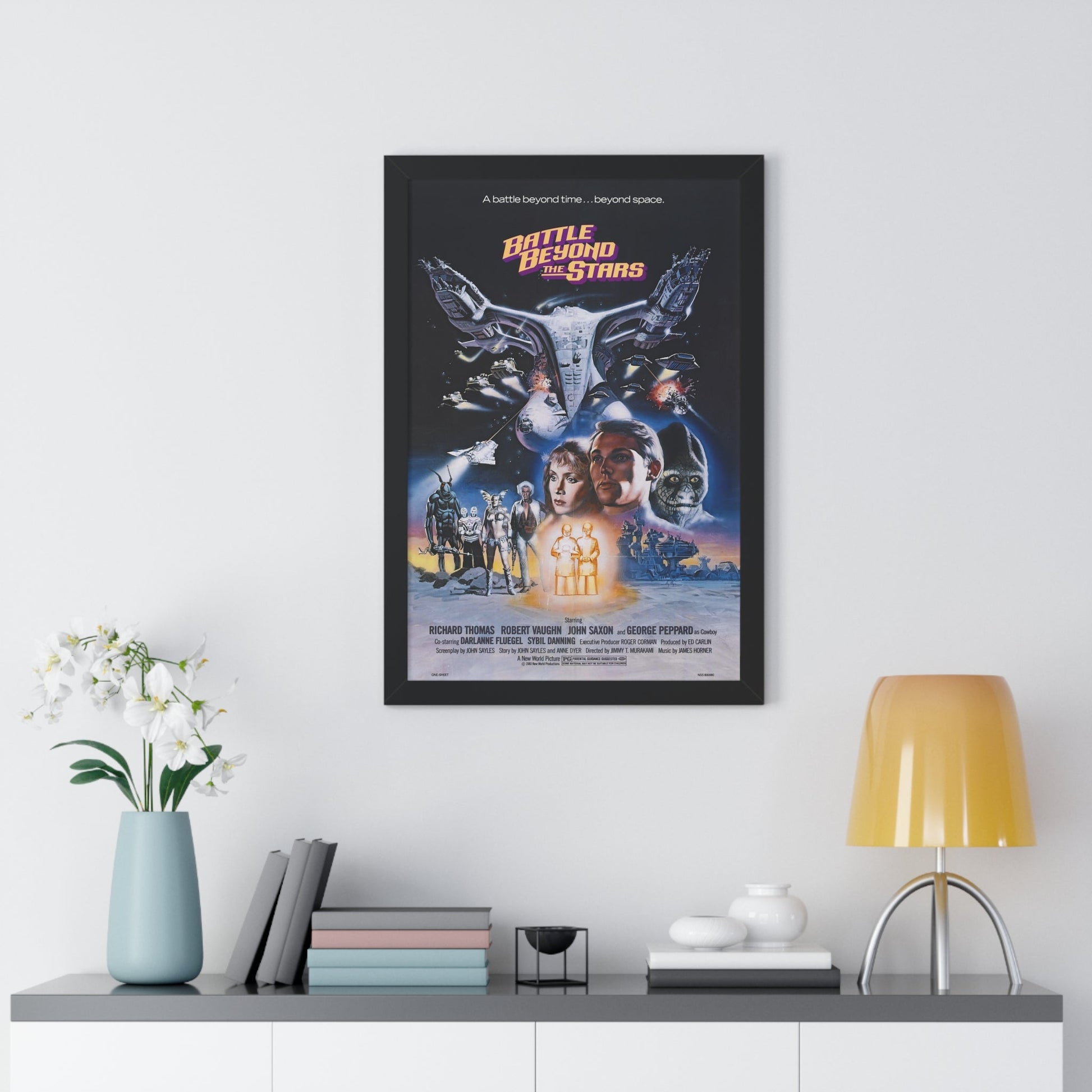 BATTLE BEYOND THE STARS (2) 1980 - Framed Movie Poster-The Sticker Space