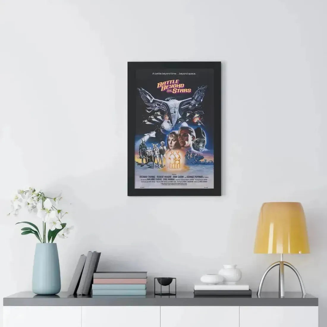 BATTLE BEYOND THE STARS (2) 1980 - Framed Movie Poster - The Sticker Space
