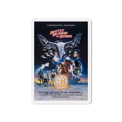 BATTLE BEYOND THE STARS (2) 1980 Movie Poster - Die-Cut Magnet-6 × 6"-The Sticker Space