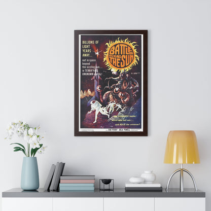 BATTLE BEYOND THE SUN 1959 - Framed Movie Poster-The Sticker Space