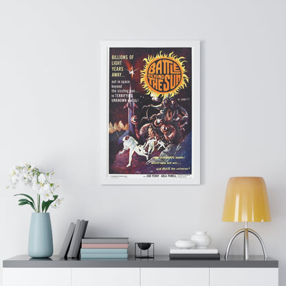 BATTLE BEYOND THE SUN 1959 - Framed Movie Poster-The Sticker Space