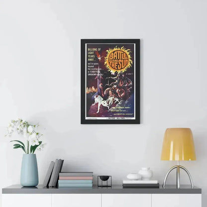 BATTLE BEYOND THE SUN 1959 - Framed Movie Poster - The Sticker Space