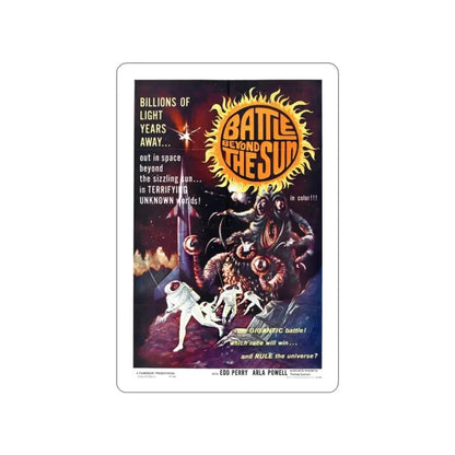 BATTLE BEYOND THE SUN 1959 Movie Poster STICKER Vinyl Die-Cut Decal 2 Inch - The Sticker Space