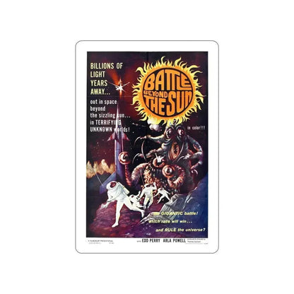 BATTLE BEYOND THE SUN 1959 Movie Poster STICKER Vinyl Die-Cut Decal 6 Inch - The Sticker Space