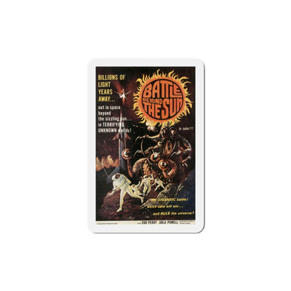 Battle Beyond the Sun 1962 Movie Poster Die-Cut Magnet-6 Inch-The Sticker Space