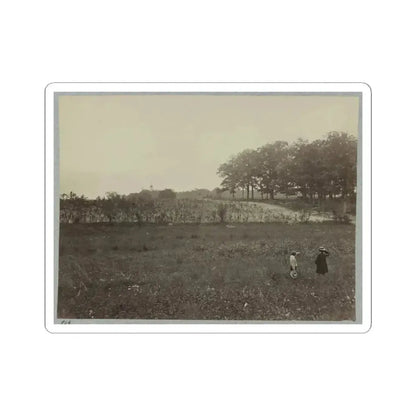 Battle-Field of Gettysburg. Scene of General Reynold's Death (U.S. Civil War) STICKER Vinyl Kiss-Cut Decal 3 Inch White - The Sticker Space