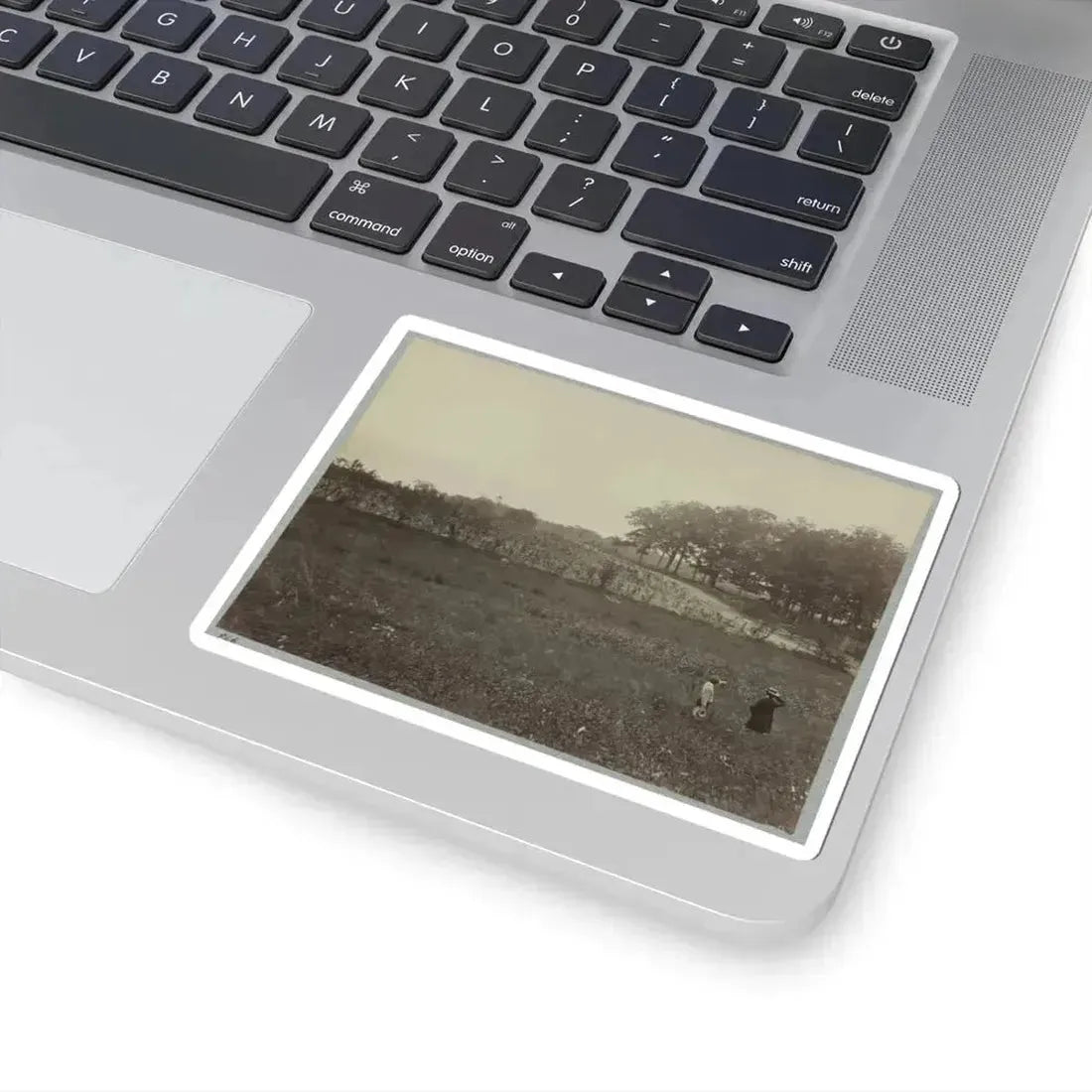 Battle-Field of Gettysburg. Scene of General Reynold's Death (U.S. Civil War) STICKER Vinyl Kiss-Cut Decal - The Sticker Space