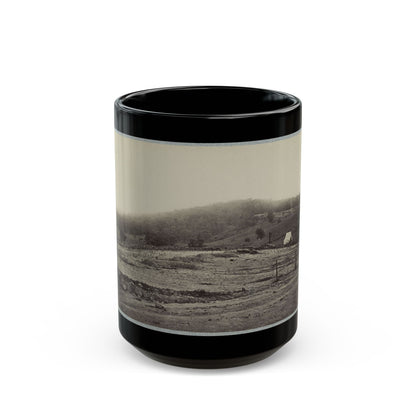 Battle-Field Of Gettysburg. Culp's Hill (U.S. Civil War) Black Coffee Mug