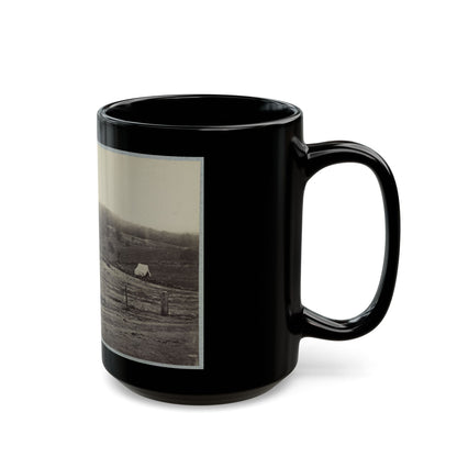 Battle-Field Of Gettysburg. Culp's Hill (U.S. Civil War) Black Coffee Mug