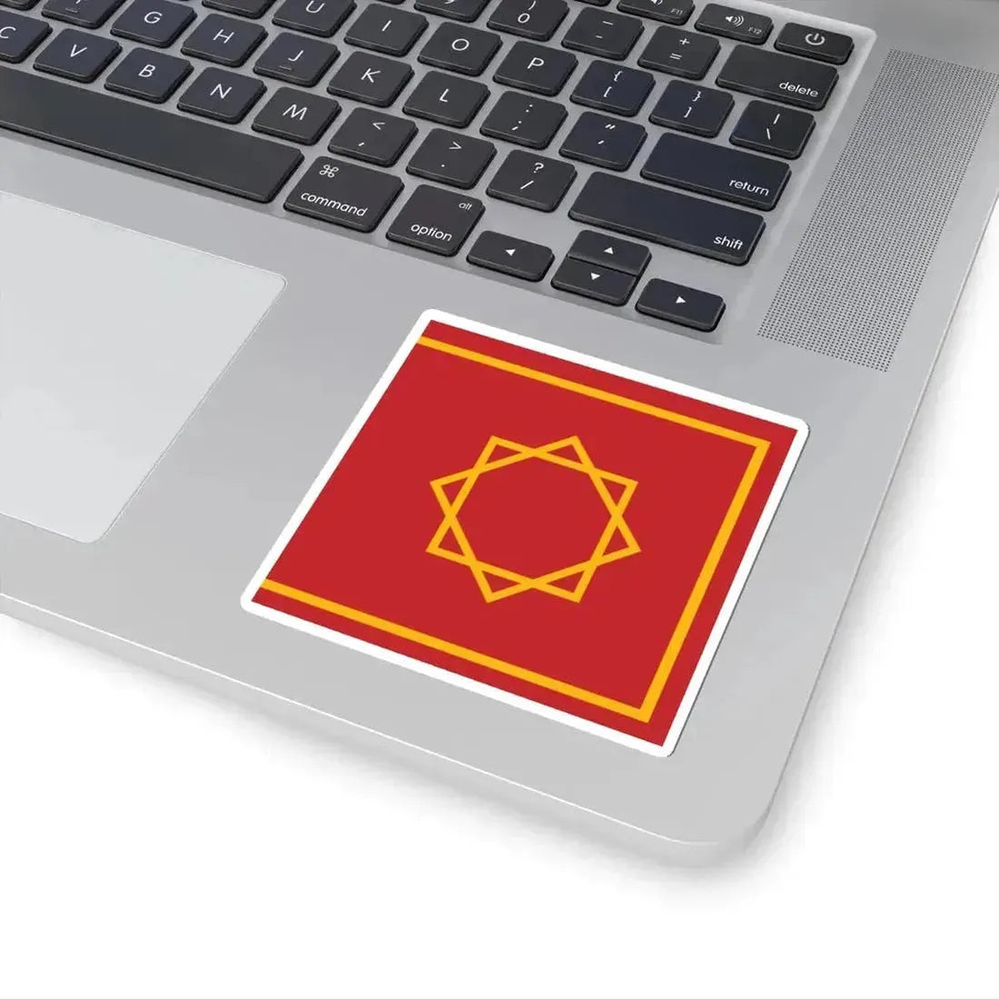 Battle Flag of Morocco 1258-1659 (Algeria) STICKER Vinyl Kiss-Cut Decal - The Sticker Space