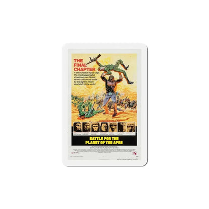 Battle for the Planet of the Apes 1973 Movie Poster Refrigerator Magnet 6 Inch - The Sticker Space