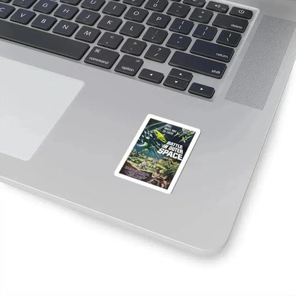 BATTLE IN OUTER SPACE 1959 Movie Poster - STICKER Vinyl Kiss-Cut Decal - The Sticker Space