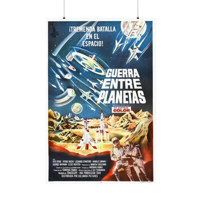 BATTLE IN OUTER SPACE (FRENCH) 1959 - Paper Movie Poster 36" x 54" Matte - The Sticker Space