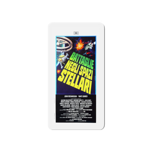 BATTLE OF THE STARS (ITALIAN) Movie Poster - Die-Cut Magnet-6 × 6"-The Sticker Space