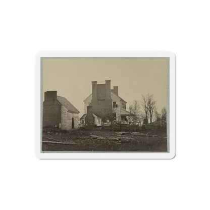 Battlefield Of Bull Run, Lewis' House (U.S. Civil War) Refrigerator Magnet 6 Inch Die-Cut - The Sticker Space