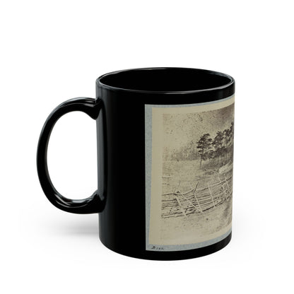 Battlefield Of Bull Run, Matthew's House (U.S. Civil War) Black Coffee Mug