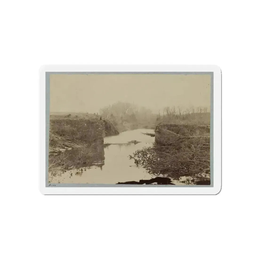 Battlefield Of Bull Run, Ruins Of The Stone Bridge 001 (U.S. Civil War) Refrigerator Magnet - The Sticker Space