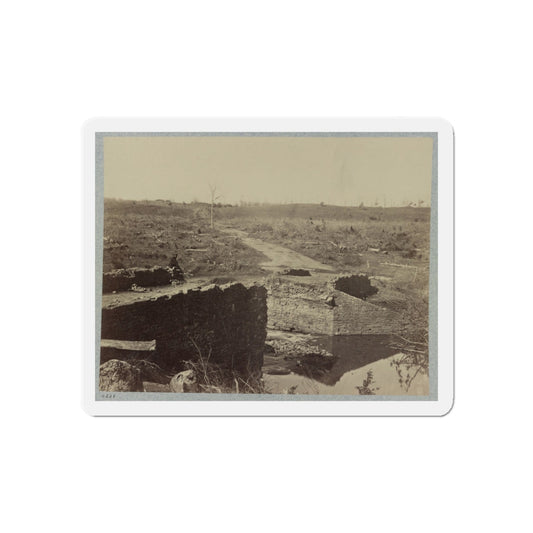 Battlefield Of Bull Run, Ruins Of The Stone Bridge (U.S. Civil War) Refrigerator Magnet-6 × 6"-The Sticker Space