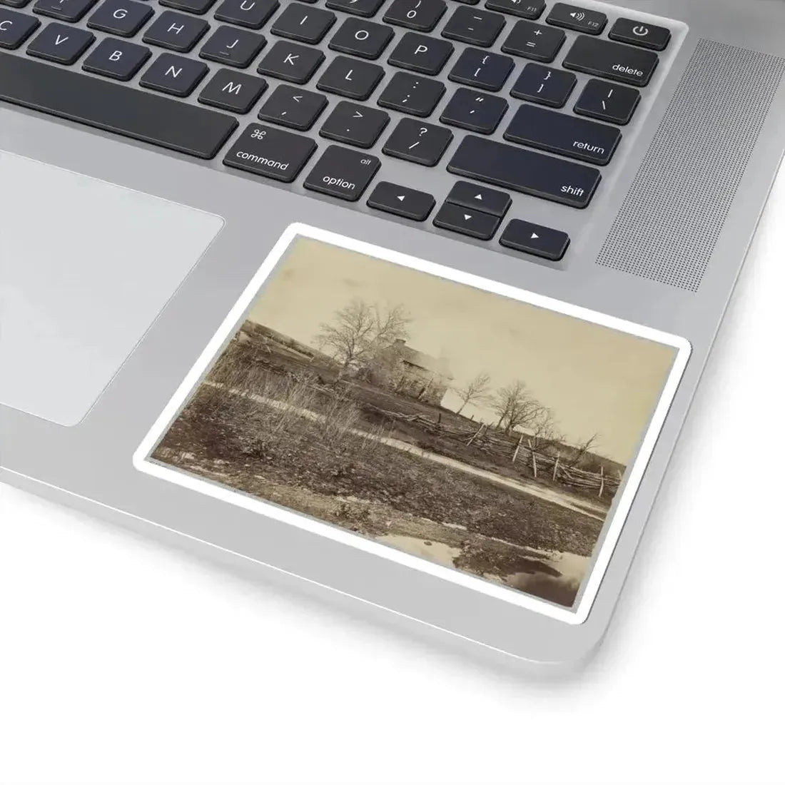 Battlefield of Bull Run. Stone House on Warrenton Pike(2) (U.S. Civil War) STICKER Vinyl Kiss-Cut Decal - The Sticker Space