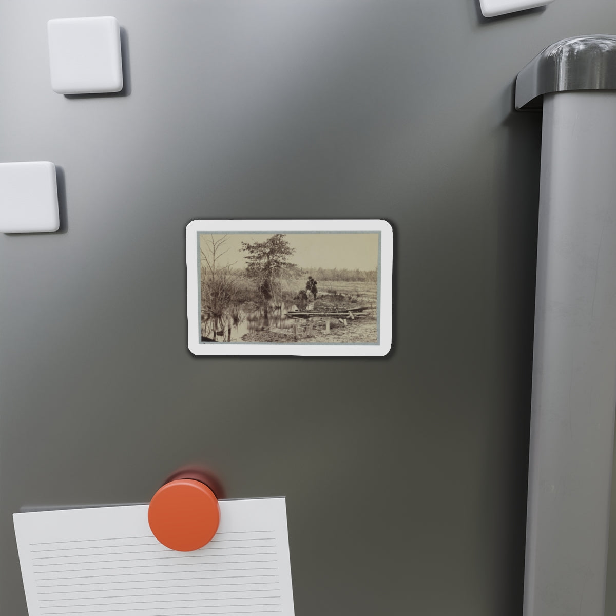 Battlefield Of Bull Run. Soldiers' Graves (U.S. Civil War) Refrigerator Magnet-The Sticker Space