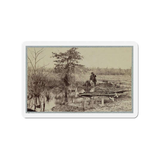 Battlefield Of Bull Run. Soldiers' Graves (U.S. Civil War) Refrigerator Magnet-2" x 2"-The Sticker Space