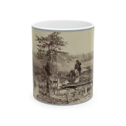 Battlefield Of Bull Run. Soldiers' Graves (U.S. Civil War) White Coffee Mug-11oz-The Sticker Space