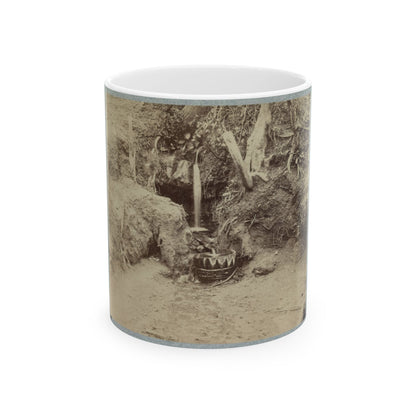 Battlefield Of Chickasaw Bayou, Miss. The Poison Spring, February, 1864 (U.S. Civil War) White Coffee Mug