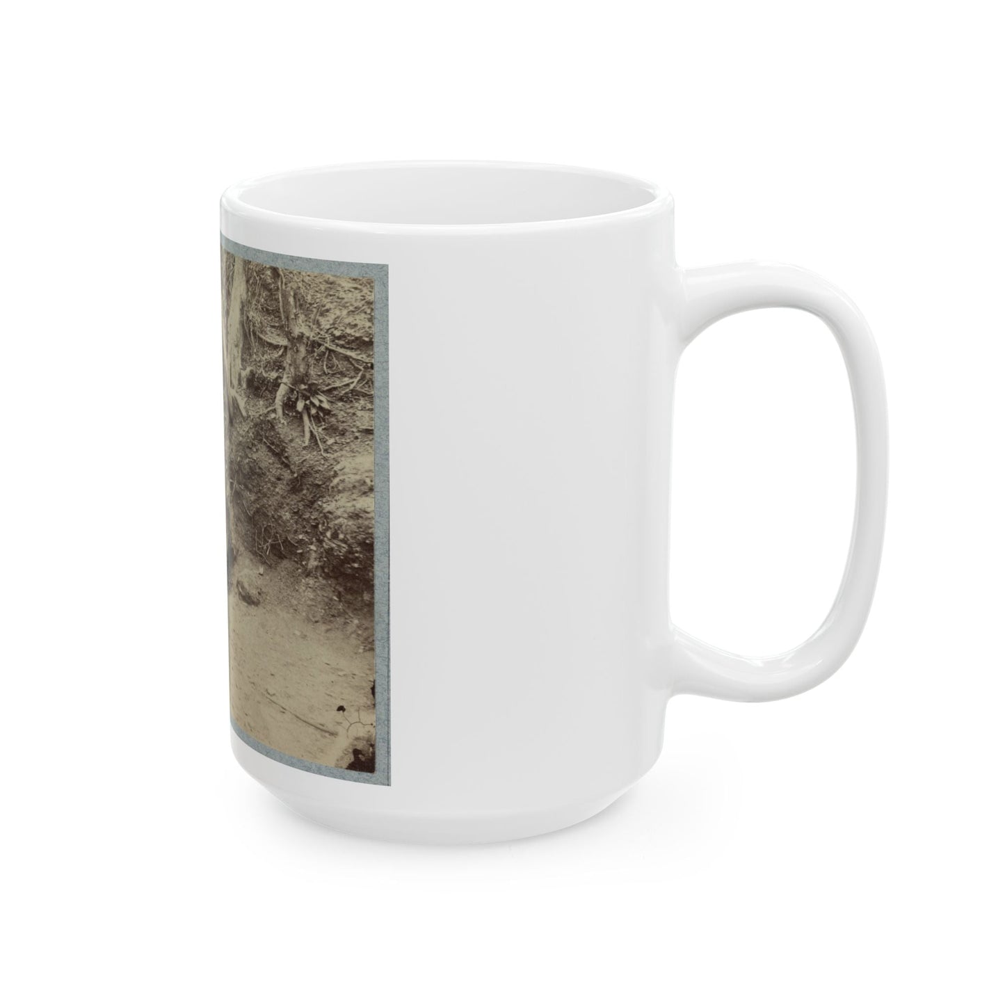 Battlefield Of Chickasaw Bayou, Miss. The Poison Spring, February, 1864 (U.S. Civil War) White Coffee Mug