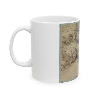 Battlefield Of Chickasaw Bayou, Miss. The Poison Spring, February, 1864 (U.S. Civil War) White Coffee Mug