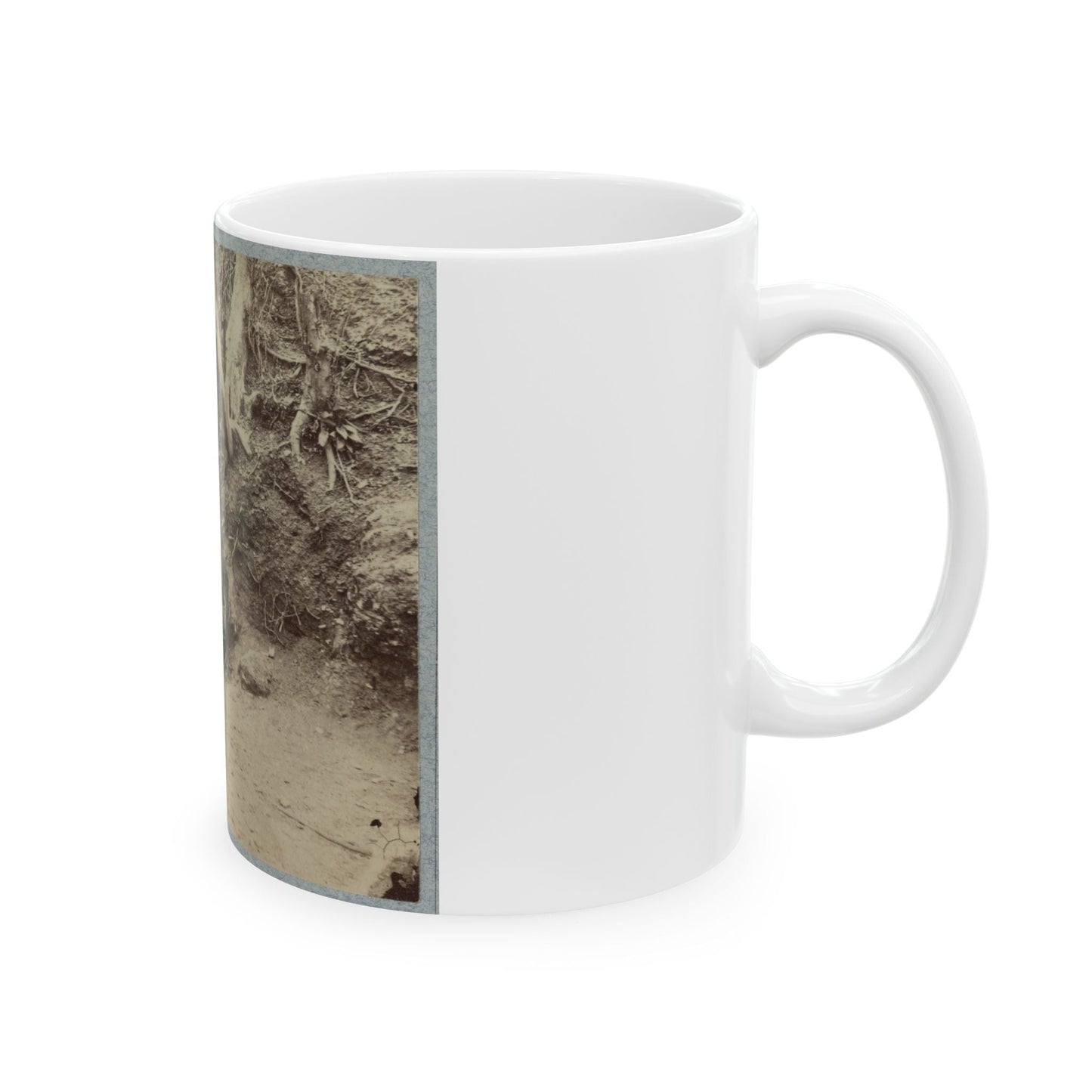 Battlefield Of Chickasaw Bayou, Miss. The Poison Spring, February, 1864 (U.S. Civil War) White Coffee Mug