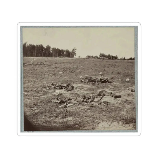 Battlefield of Gaines' Mill, Va. (U.S. Civil War) STICKER Vinyl Kiss-Cut Decal 2 Inch White - The Sticker Space