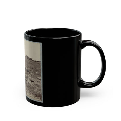 Battlefield Of Gaines' Mill, Va. (U.S. Civil War) Black Coffee Mug-The Sticker Space