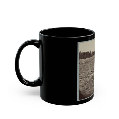 Battlefield Of Gaines' Mill, Va. (U.S. Civil War) Black Coffee Mug-The Sticker Space