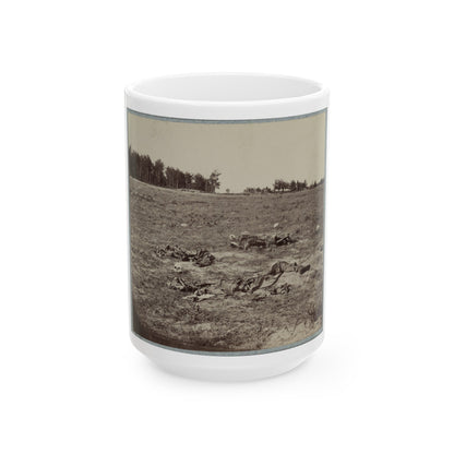 Battlefield Of Gaines' Mill, Va. (U.S. Civil War) White Coffee Mug-15oz-The Sticker Space