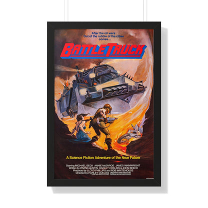 BATTLETRUCK (WARLORDS OF THE 21ST CENTURY) 1982 - Framed Movie Poster-20" x 30"-The Sticker Space