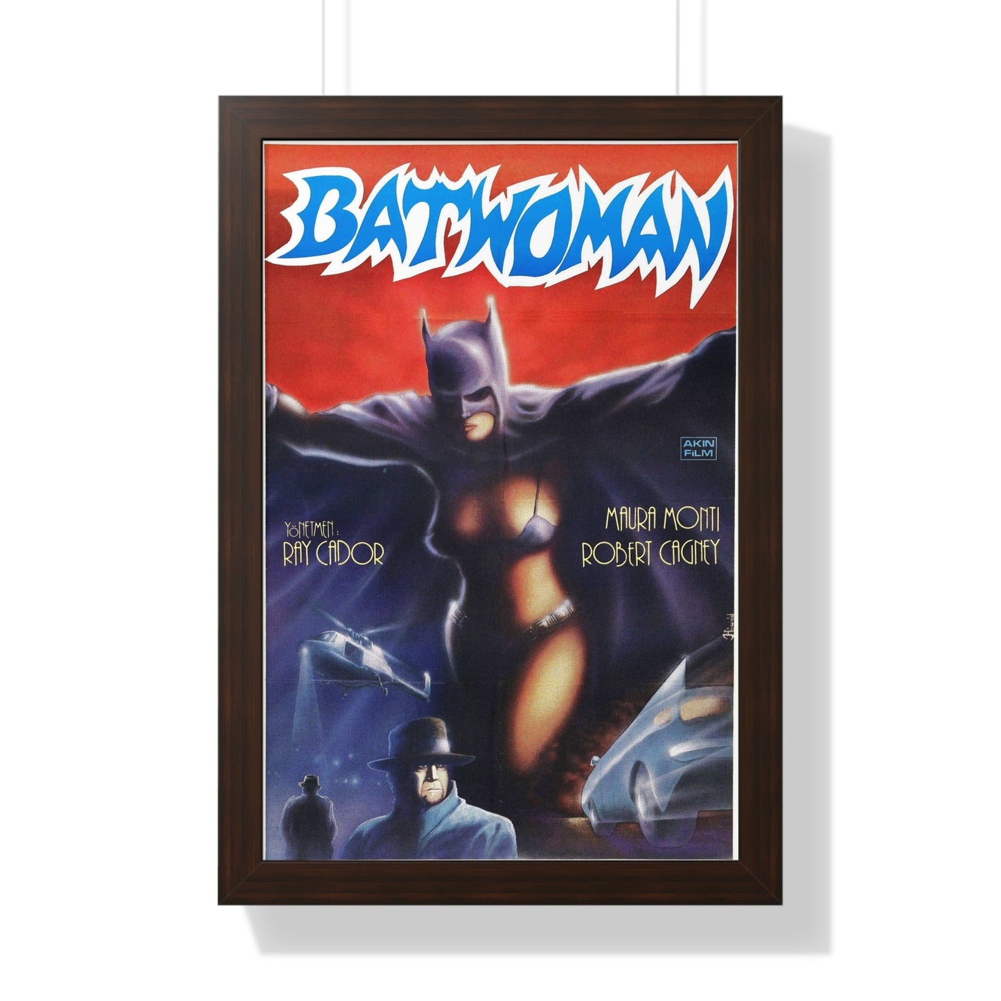 BATWOMAN 1968 - Framed Movie Poster-16″ x 24″-The Sticker Space