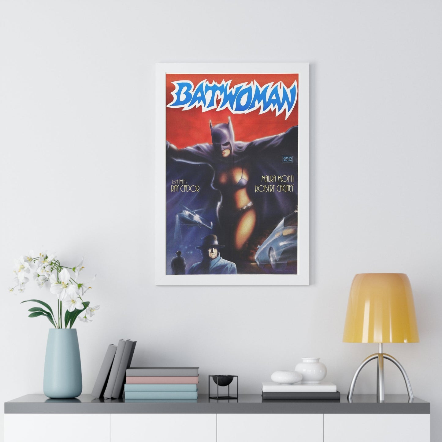 BATWOMAN 1968 - Framed Movie Poster-The Sticker Space