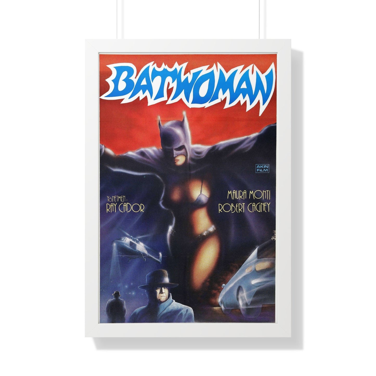 BATWOMAN 1968 - Framed Movie Poster-20" x 30"-The Sticker Space