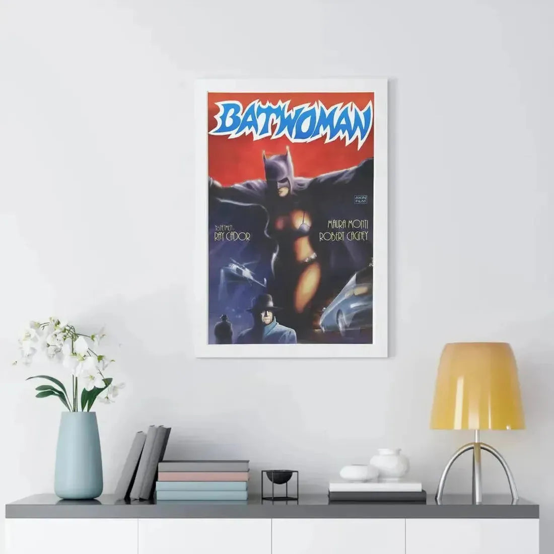 BATWOMAN 1968 - Framed Movie Poster - The Sticker Space