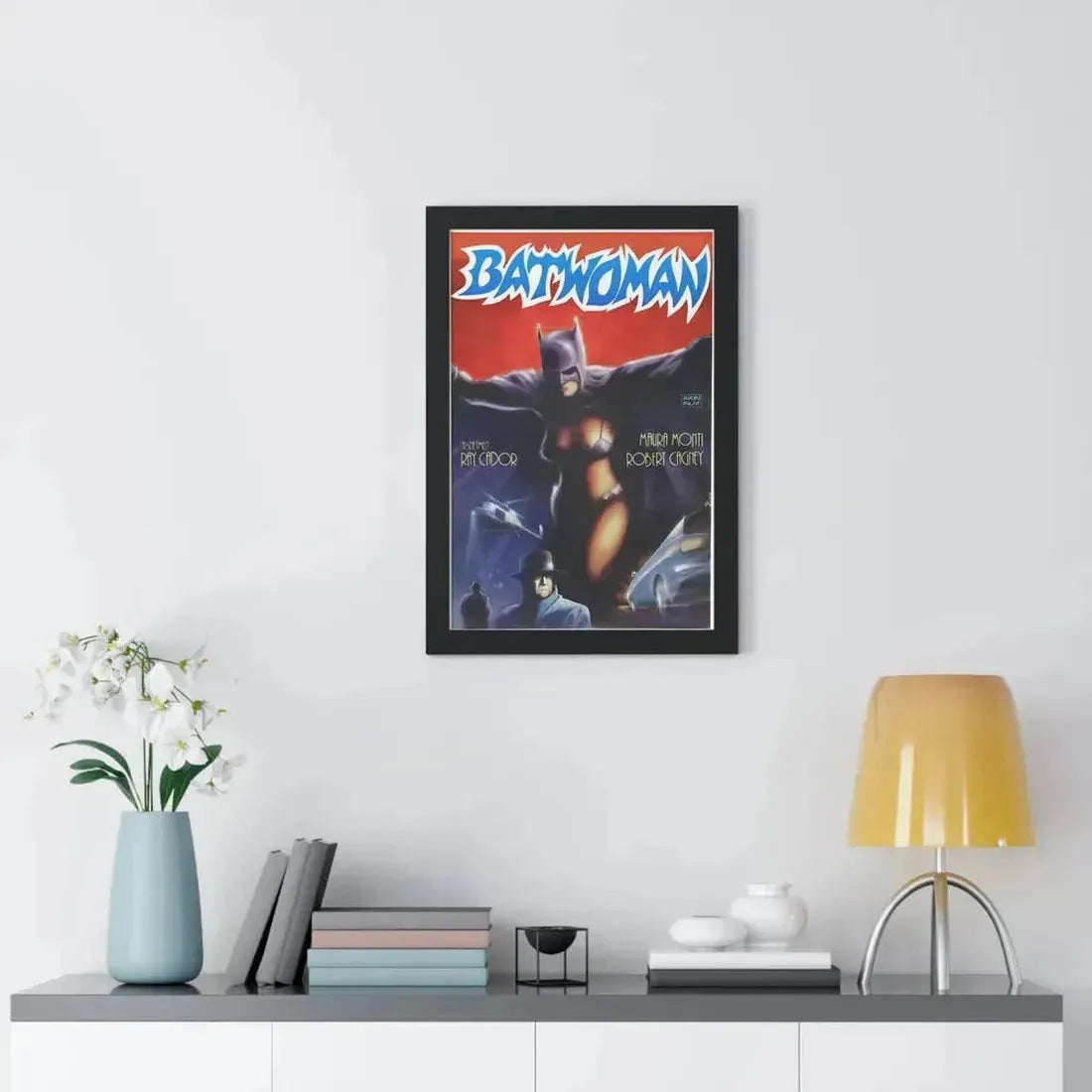 BATWOMAN 1968 - Framed Movie Poster - The Sticker Space