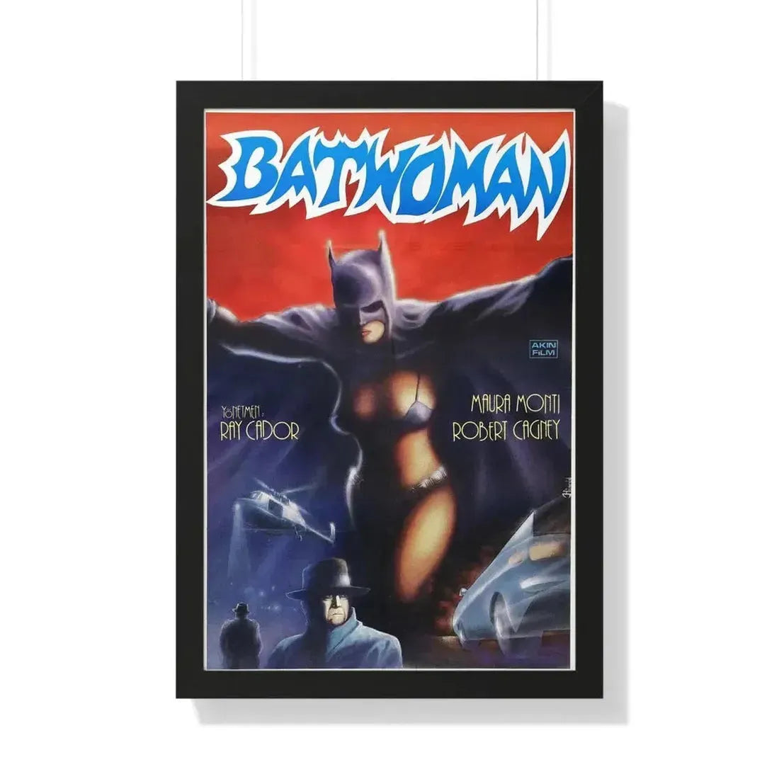 BATWOMAN 1968 - Framed Movie Poster - The Sticker Space