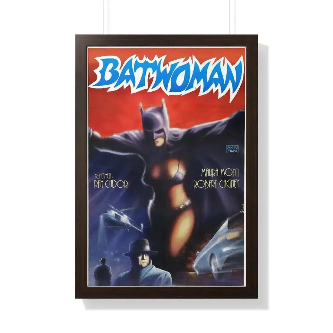 BATWOMAN 1968 - Framed Movie Poster - The Sticker Space