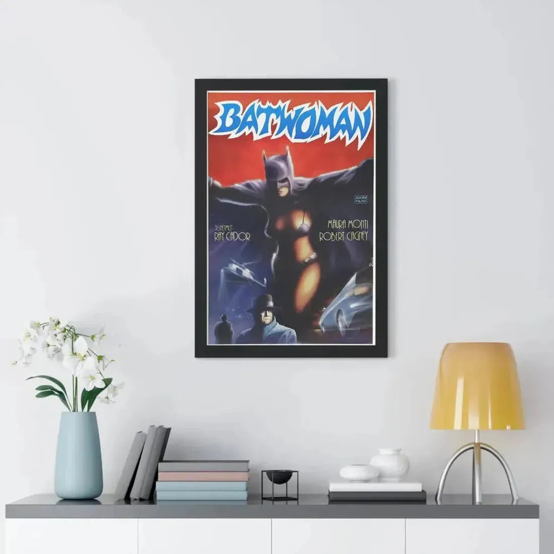 BATWOMAN 1968 - Framed Movie Poster - The Sticker Space