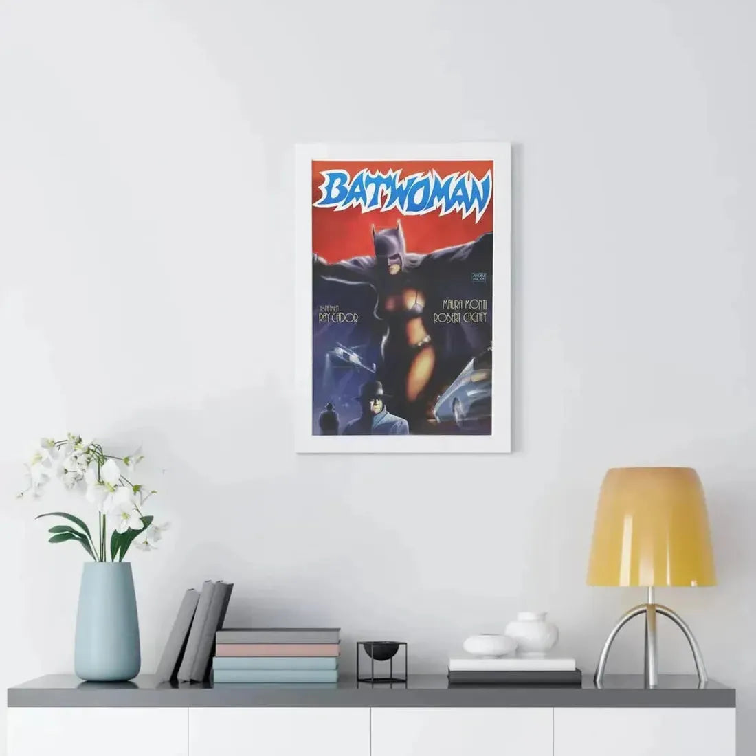 BATWOMAN 1968 - Framed Movie Poster - The Sticker Space