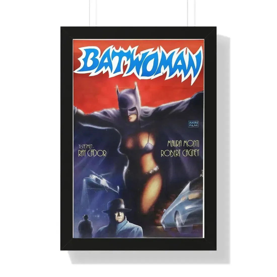 BATWOMAN 1968 - Framed Movie Poster - The Sticker Space