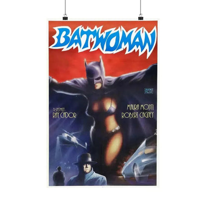 BATWOMAN 1968 - Paper Movie Poster 16″ x 24″ Matte - The Sticker Space