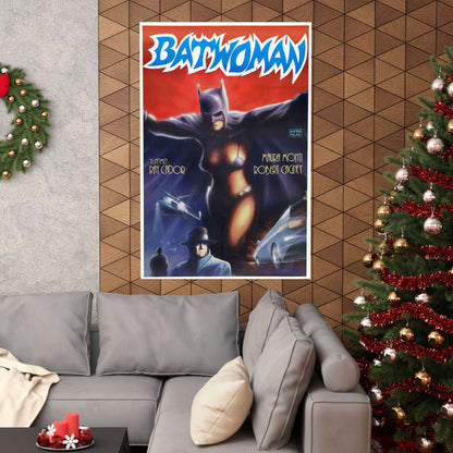 BATWOMAN 1968 - Paper Movie Poster-The Sticker Space