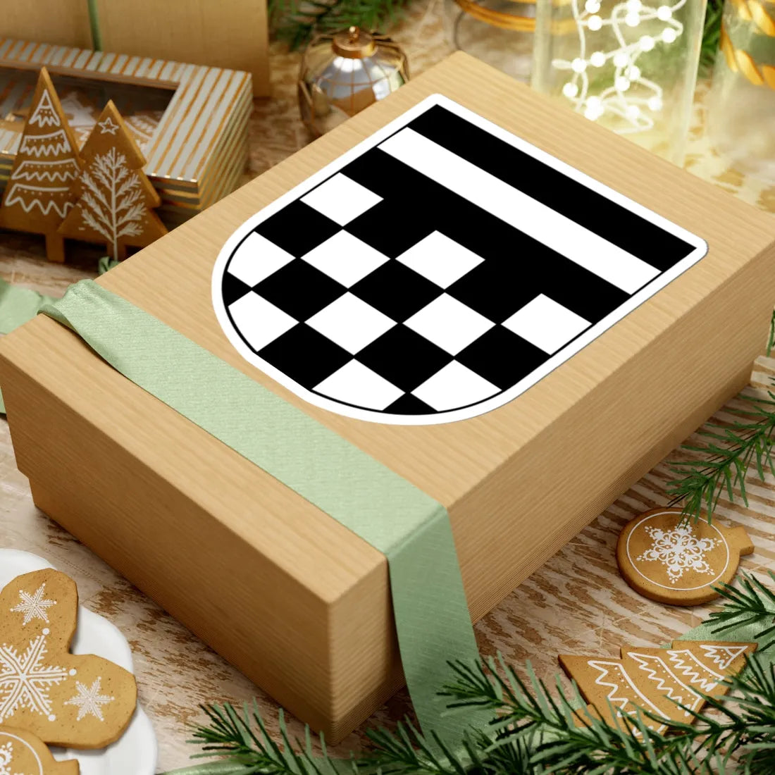 Batzberg-ZH-blazon (Switzerland) (Coat of Arms) STICKER Vinyl Kiss-Cut Decal - The Sticker Space